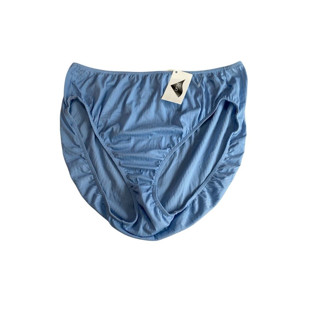Platinum Lingerie Panties Size 10 Blue NWT Full Brief Made In Canada